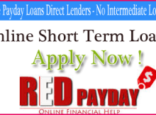 Online Payday Loans Direct Lenders - No Intermediate Loan Fee