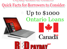 Payday Loans in Ontario Quick Facts for Borrowers to Consider