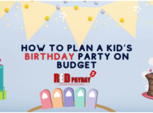 How to plan a kid's birthday party on a budget RedPayday