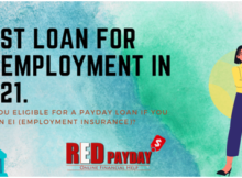 Best loan for unemployment EI Redpayday